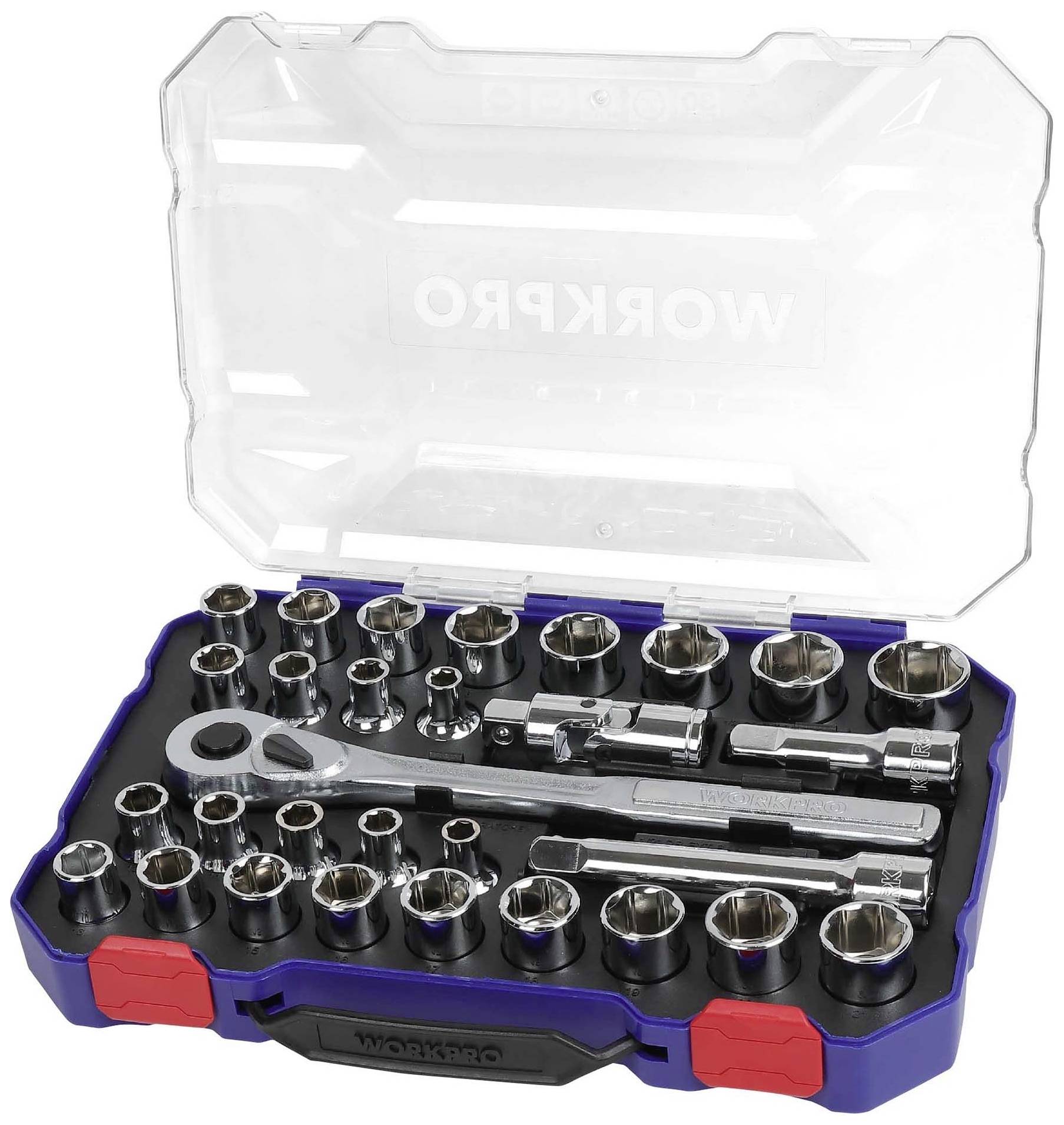 Набір головок для викрутки WorkPro WP202525