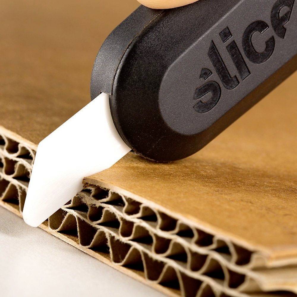 Nóż do krojenia w plastry ręcznie z ostrzem ceramicznym Slice 10550 1 szt.-4