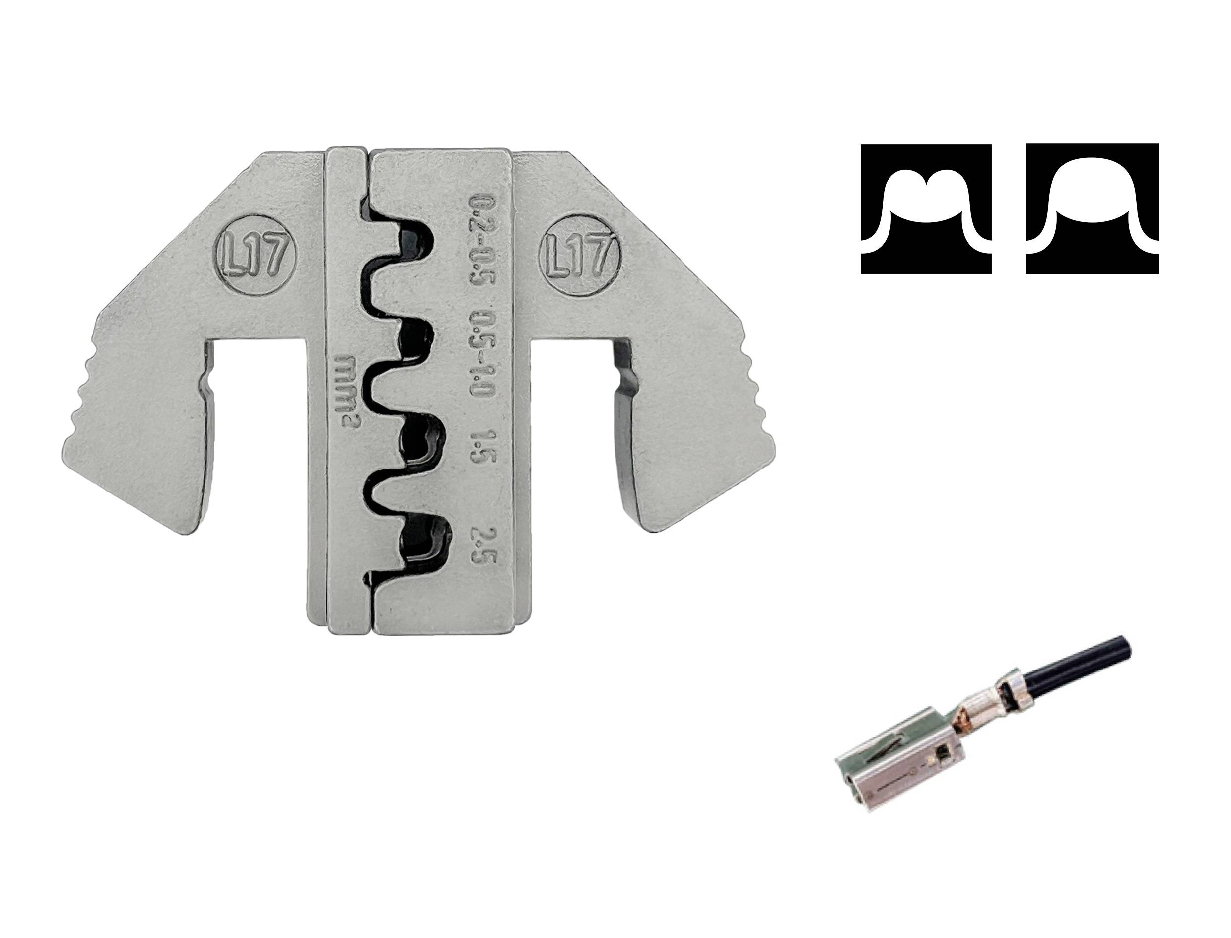 Вставка обтискного інструменту TOOLCRAFT TO-9625860, 0,2 - 2,5 мм²