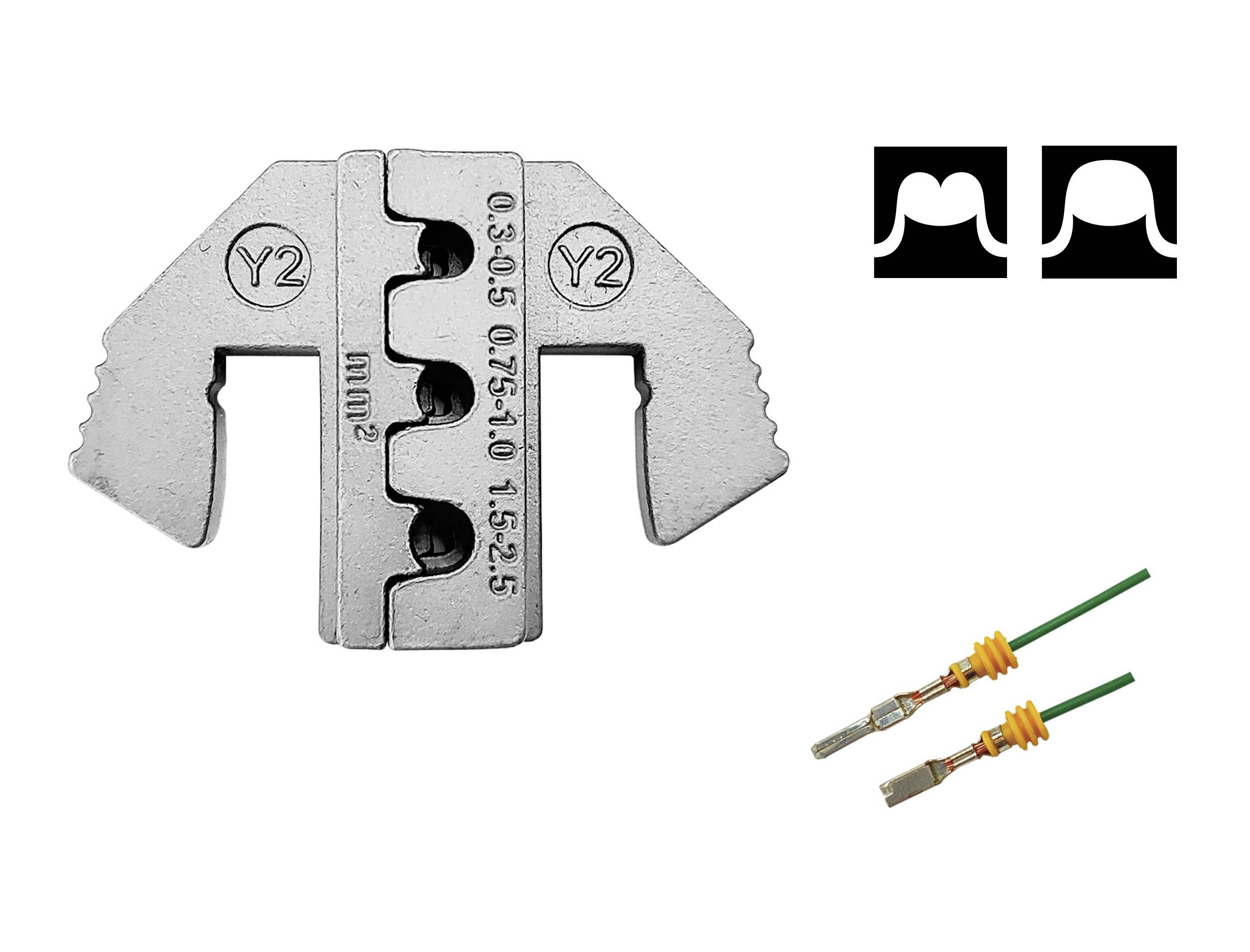 Вставка обтискного інструменту TOOLCRAFT TO-9625881, 0,3 - 2,5 мм²