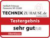 Test 'Technik zu Hause', Frytkownica na gorące powietrze Panasonic NF-CC600, wynik: „bardzo dobry