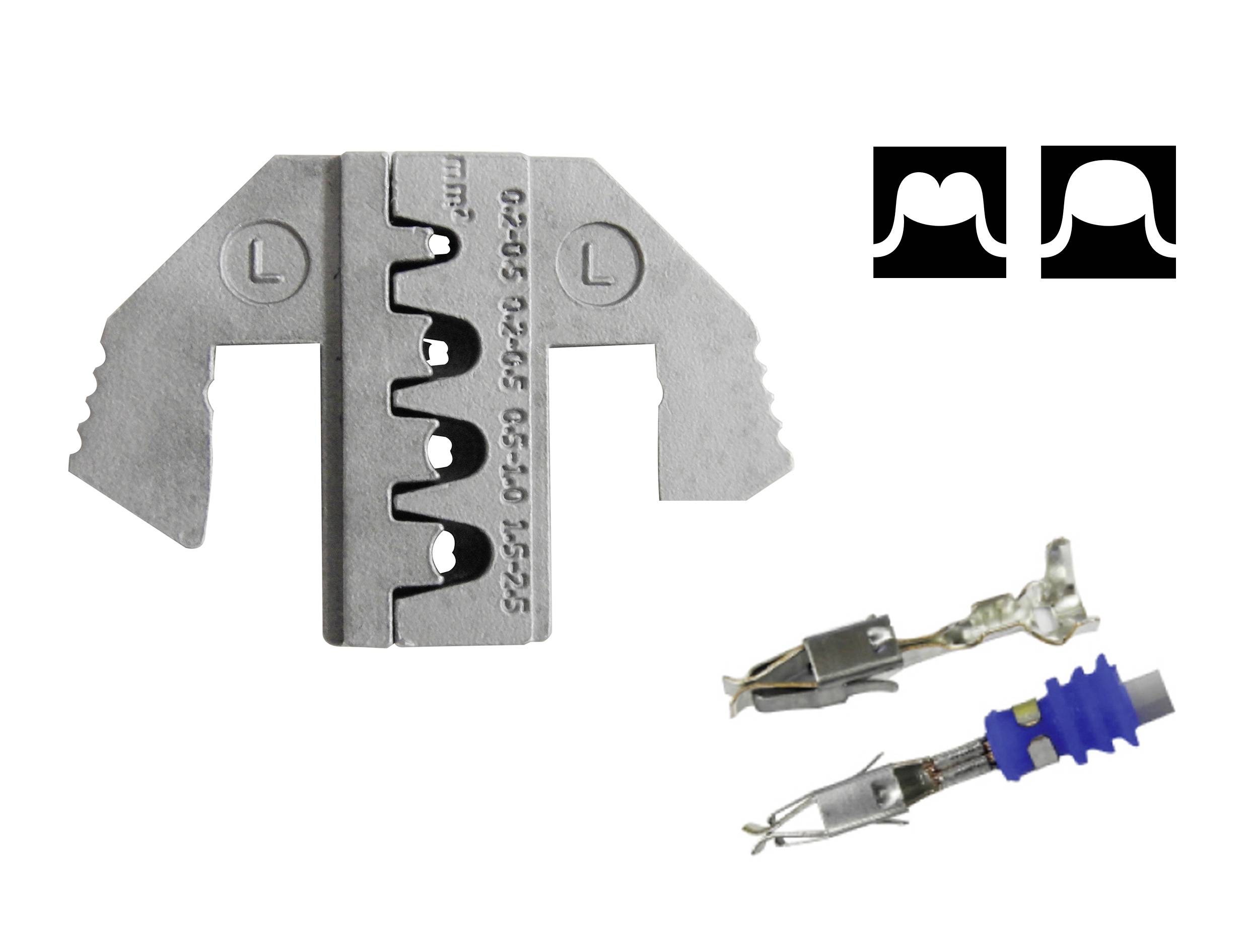 Вставка обтискного інструменту TOOLCRAFT TO-9627216, 0,2 - 2,5 мм²