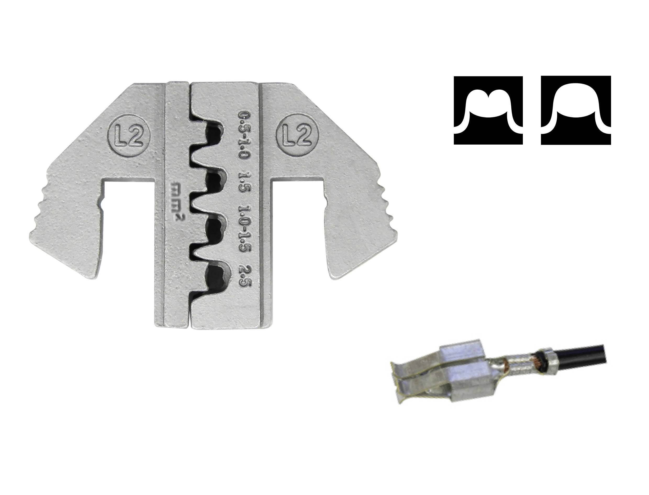 Вставка обтискного інструменту TOOLCRAFT TO-9627222, від 0,5 до 2,5 мм²