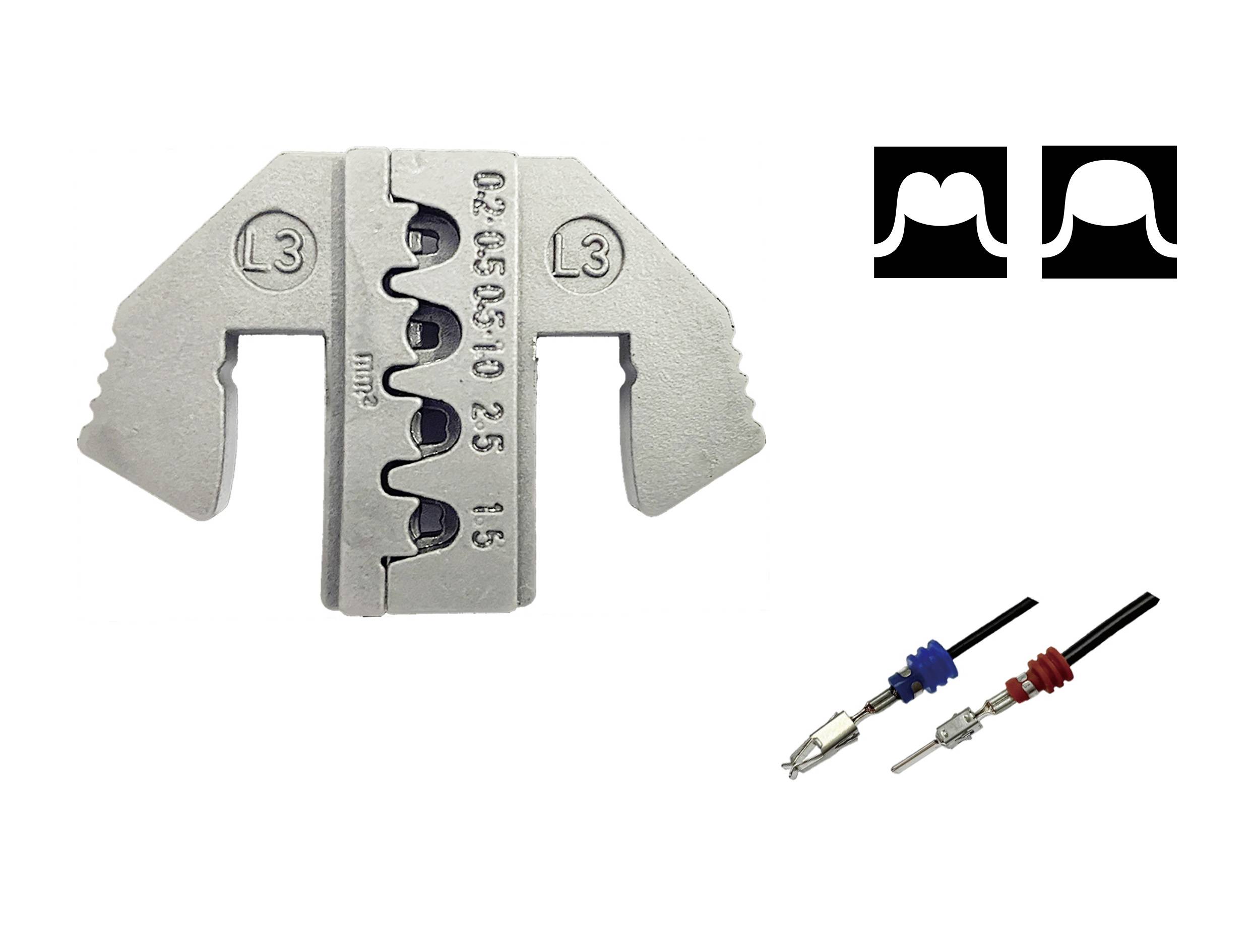 Вставка обтискного інструменту TOOLCRAFT TO-9627225, 0,2 - 1,5 мм²