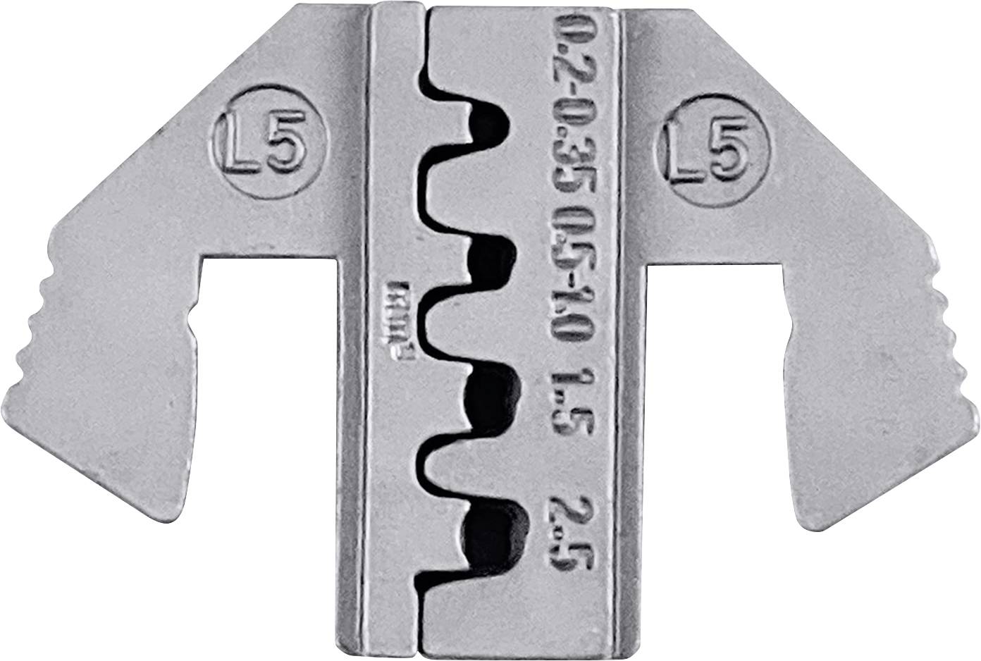 Вставка обтискного інструменту TOOLCRAFT TO-9627231, від 0,2 до 2,5 мм²