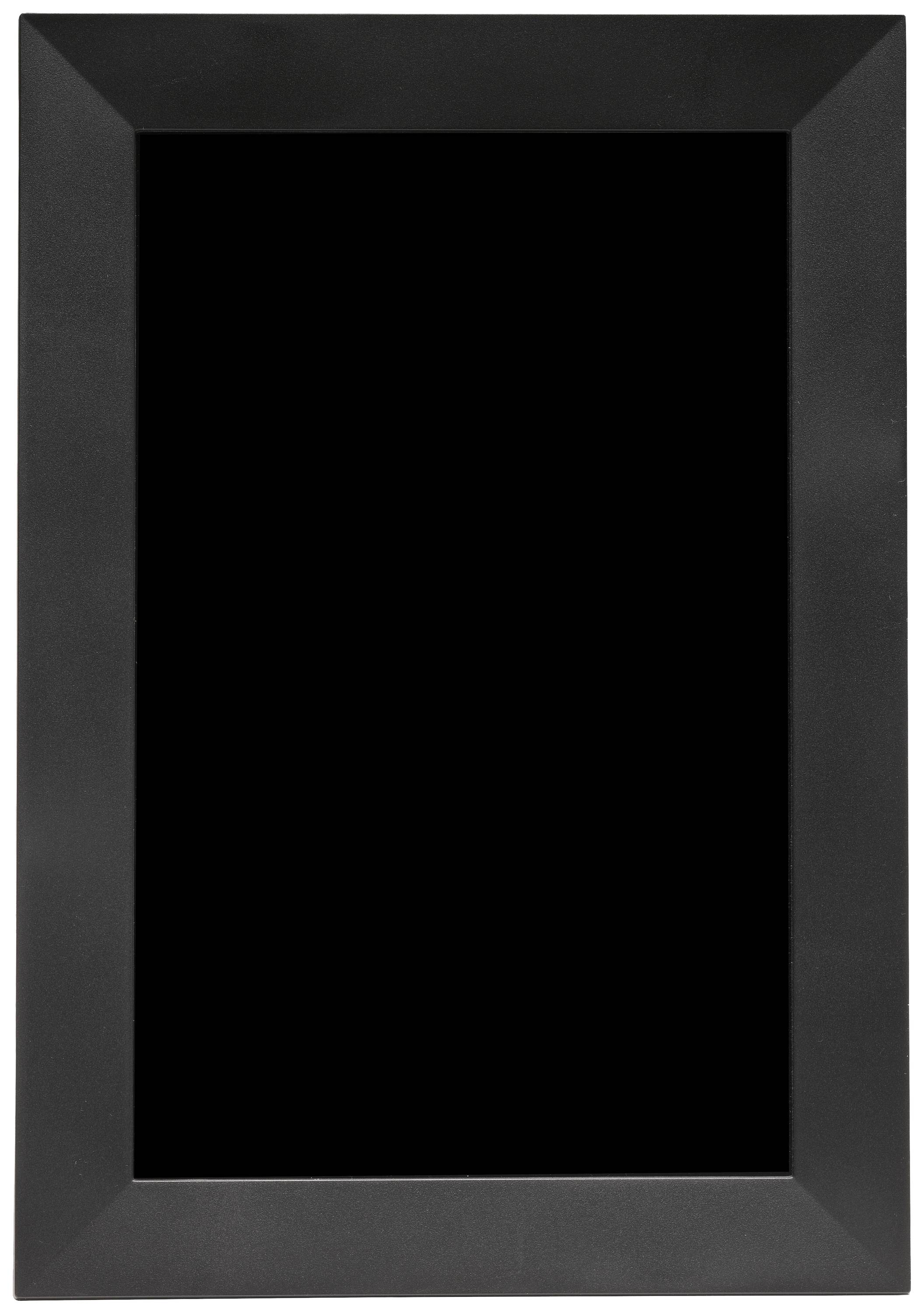 Czarny prostokątny ramka, pusty i pionowo wyrównany.