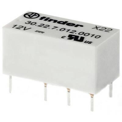 'Przekaźnik Finder 30.22.7.012.0010, 12V, 5-stykowy.'