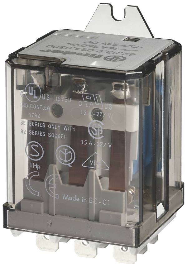 Finder 62.83.8.230.4300 Przekaźnik THT 230 V/AC 16 A 3 NO 1 szt. sztuka