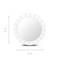Okrągłe, świecące lustro o średnicy 9 cm, otoczone pierścieniem LED. Idealne do precyzyjnego nakładania makijażu.