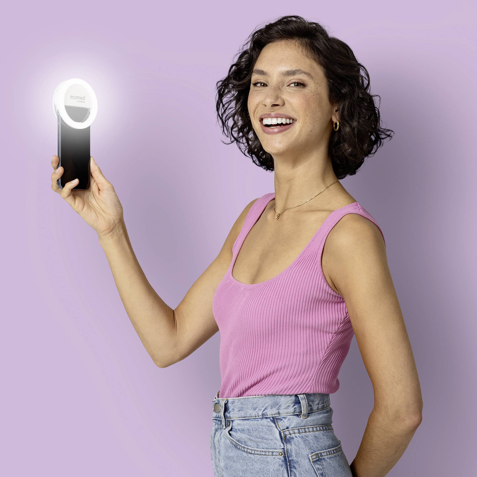 Кільцева лампа Ecomed CM-20E