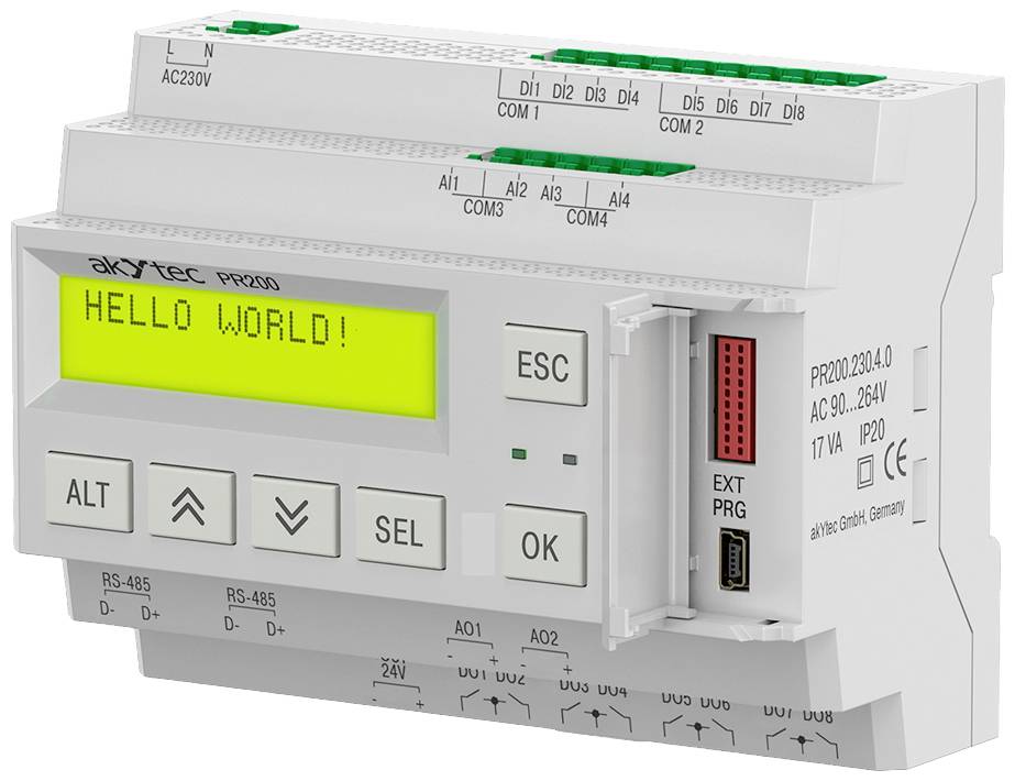 Реле akYtec PR200.230.4.0 65862 230 В змінного струму