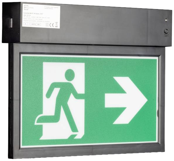 H1 Solutions 1017 Маркування аварійного маршруту зі світлодіодним підсвічуванням праворуч, ліворуч, вниз