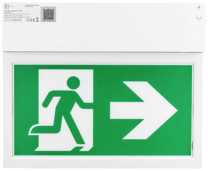 H1 Solutions 1024 Маркування аварійного маршруту зі світлодіодним підсвічуванням праворуч, ліворуч, вниз