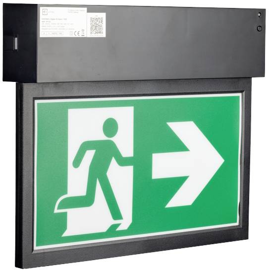 H1 Solutions 1025 Маркування аварійного маршруту зі світлодіодним підсвічуванням праворуч, ліворуч, вниз