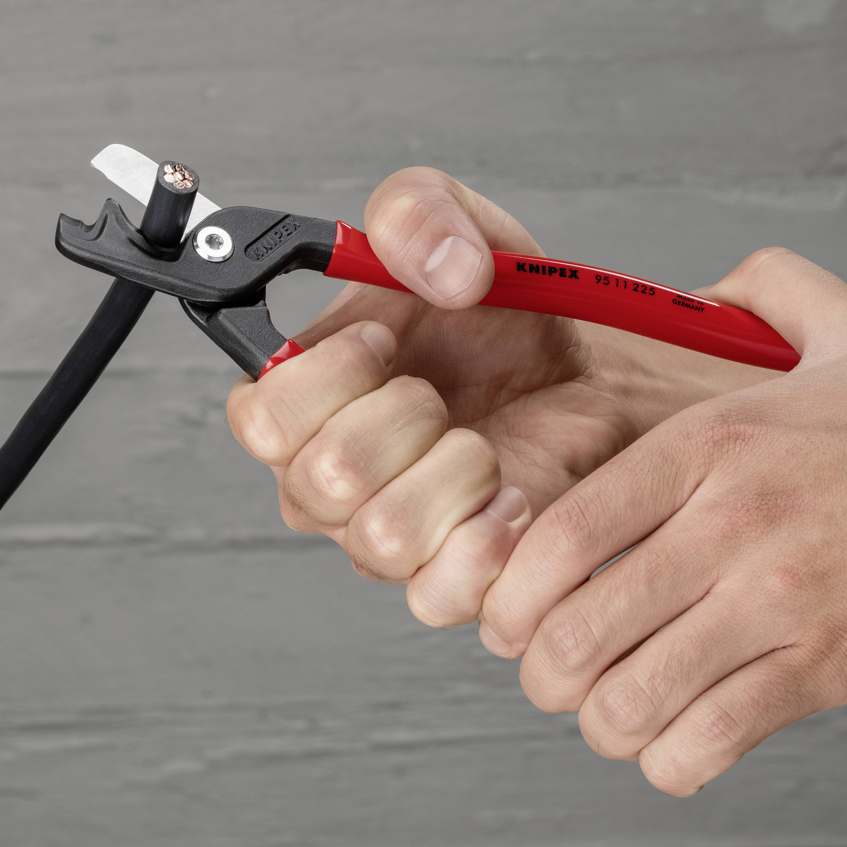 Кусачки для кабелю Knipex StepCut XL 95 11 225 229 мм