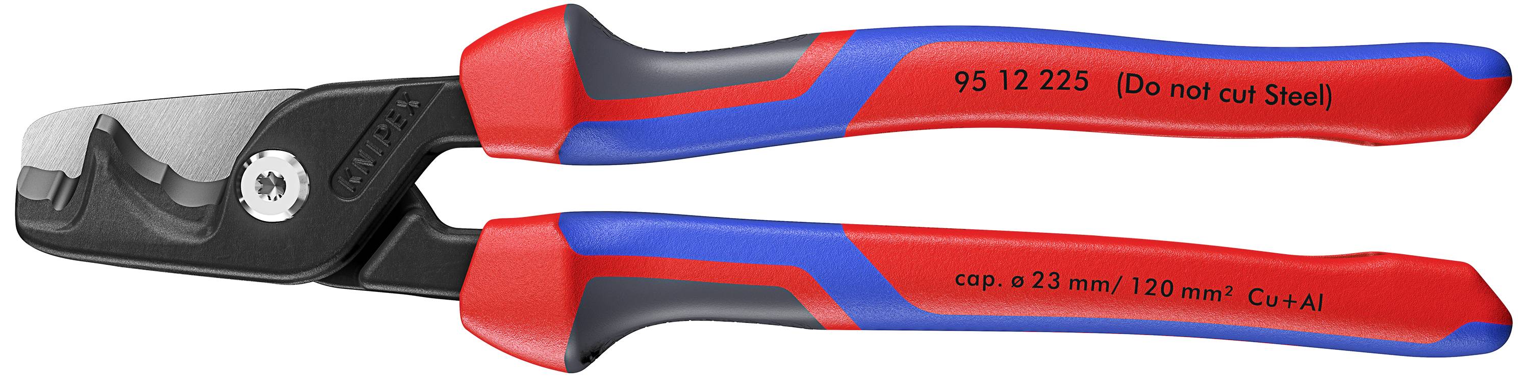 Кусачки для кабелів Knipex StepCut XL 95 12 225 200 мм