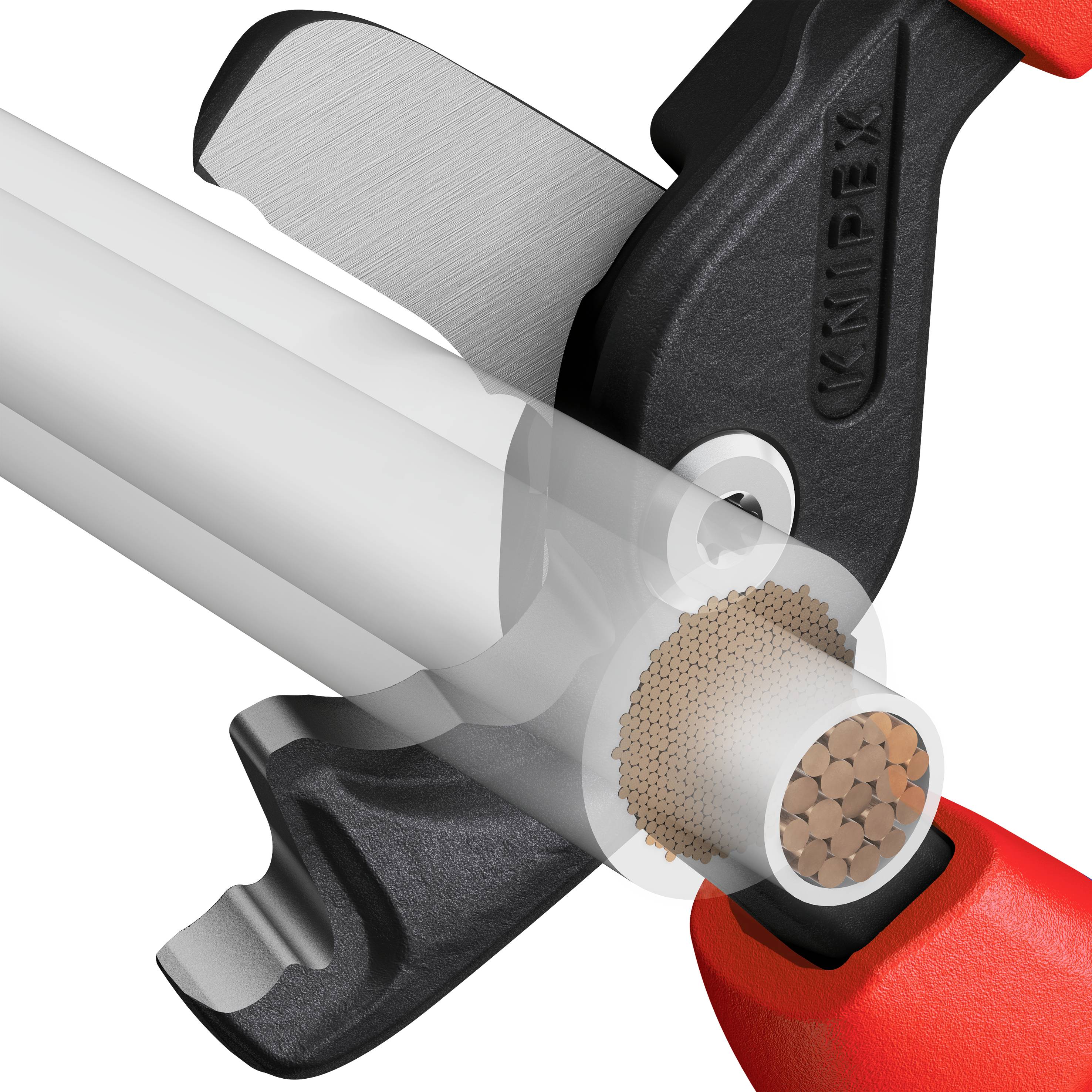 Кусачки для кабелів Knipex VDE StepCut XL 95 18 225 234 мм