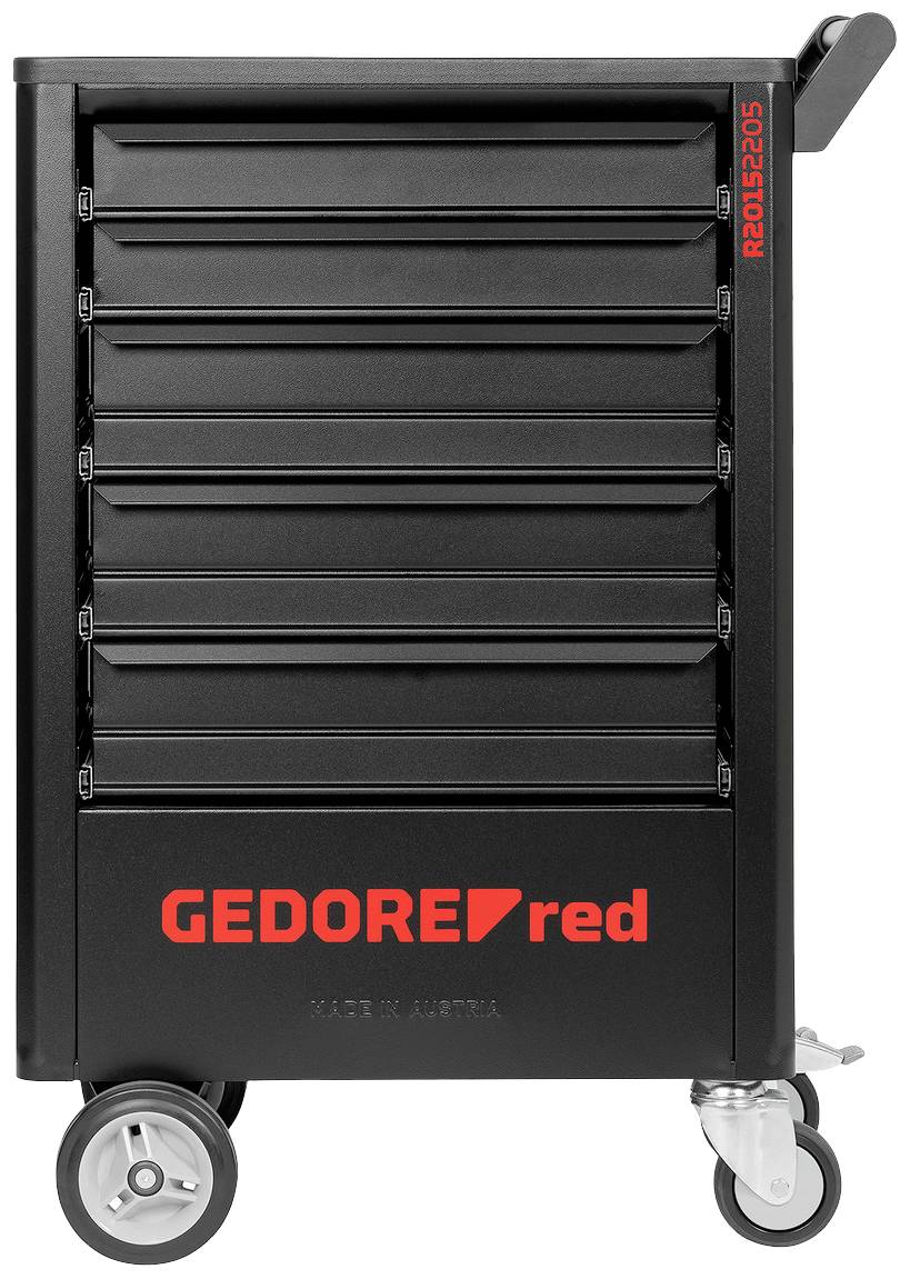 Візок для майстерні Gedore R20152205 з листової сталі. Колір виробника: чорний.