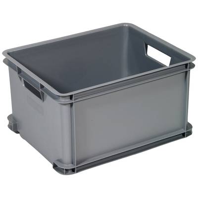 Curver 156011 Skrzynka do przechowywania Unibox Classic L do sztaplowania (S x W x G) 430 x 235 x 350 mm srebrny 1 szt.