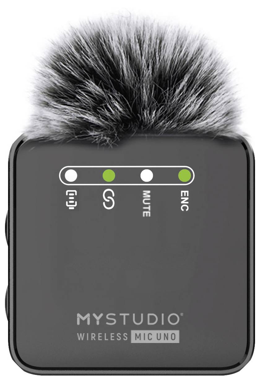 Easypix MyStudio Mic UNO Ноутбук Студійний мікрофон Тип передачі даних: дротовий, радіо з захистом, з кришкою мікрофона USB-C® дро