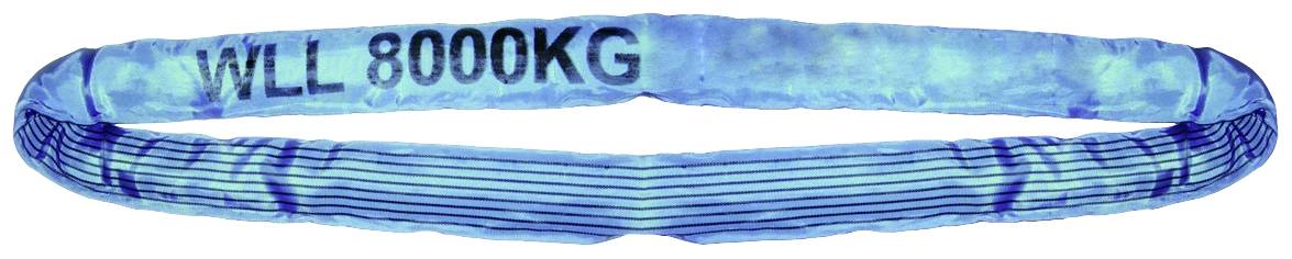 Мішень Ladungssicherung 90432 Кругла стрічка Навантаження WLL=8 т синього кольору