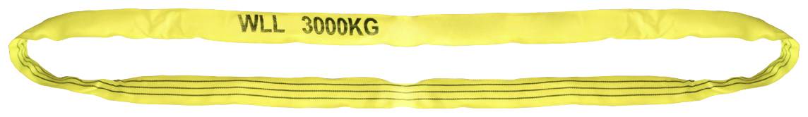 Мішень Ladungssicherung 90577 Кругла стрічка Навантаження WLL=3 т жовт