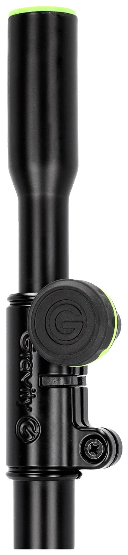 Czarna lornetka z zielonymi akcentami. Wyposażona w regulację ostrości i ergonomiczną konstrucję, idealna do aktywności na świeżym powietrzu.