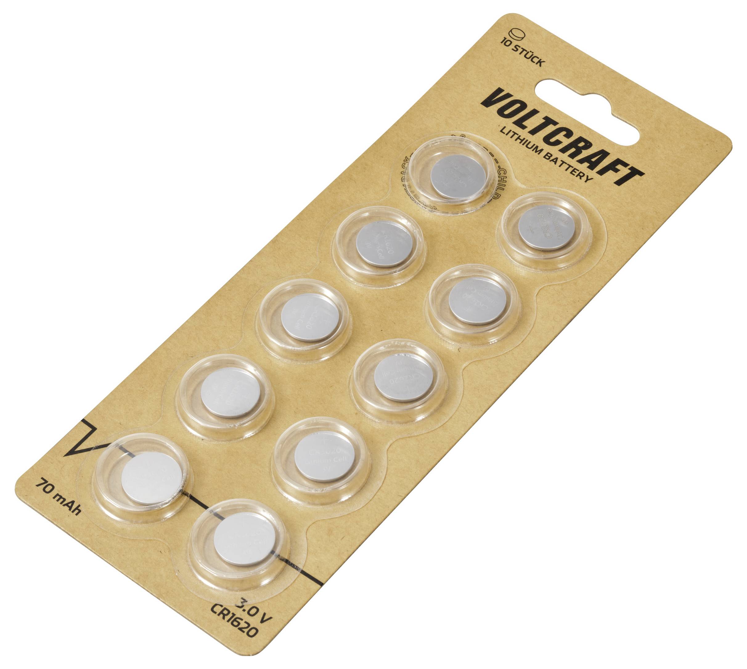 Літієві батарейки VOLTCRAFT CR 1620 типу 
