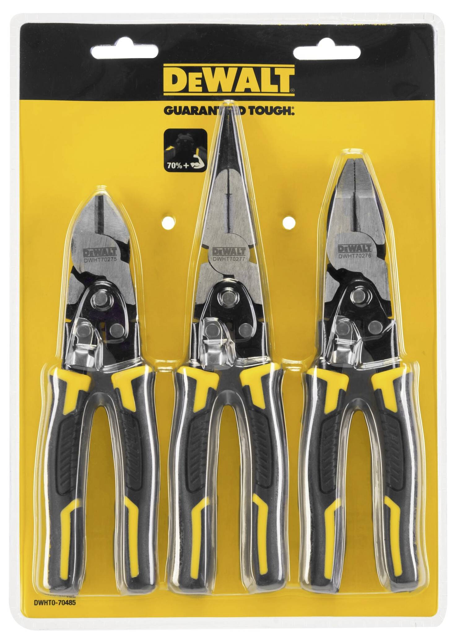 Набір плоскогубців DEWALT Du DWHT0-70485, 3 шт.