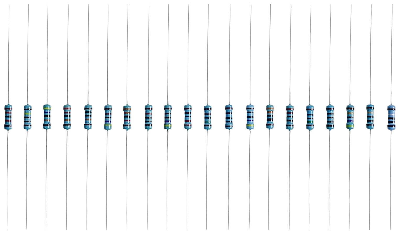 TRU COMPONENTS TC-12888480 T22P083 Комплект металлопленочных резисторов, аксиальный коэффициент гармонических искажений 0,5 Вт 1% 