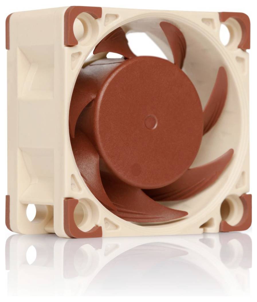 Вентилятор для корпусу Noctua NF-A4X20 FLX бежевий, коричневий (Ш x В x Г) 40 x 20 x 40 мм
