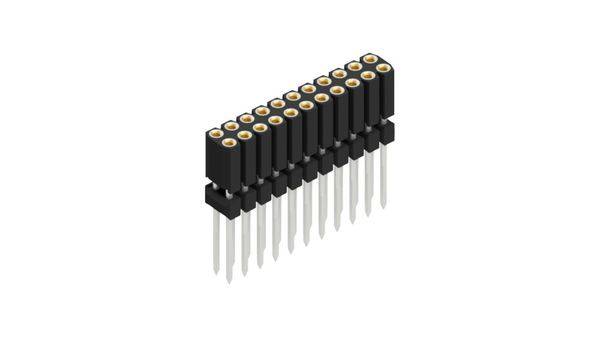Fischer Elektronik 10026263 Listwa kołkowa, żeńska, precyzyjna 10 szt.