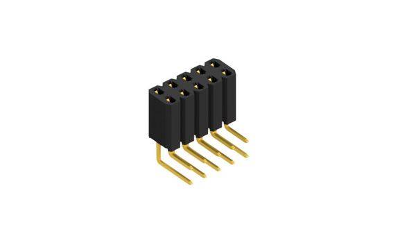 Fischer Elektronik 10026576 Listwa kołkowa, żeńska, standardowa 10 szt.