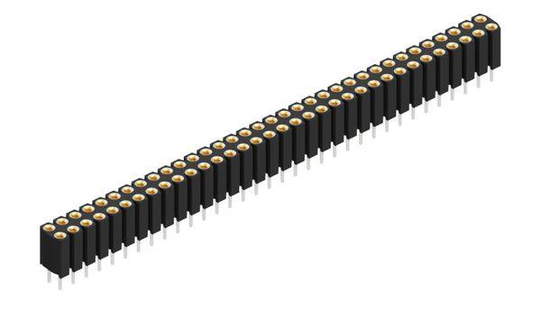 Fischer Elektronik 10026760 Listwa kołkowa, żeńska, precyzyjna 10 szt.-0