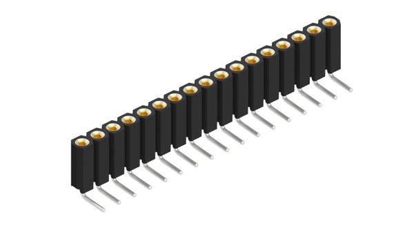 Fischer Elektronik 10026817 Listwa kołkowa, żeńska, precyzyjna 10 szt.
