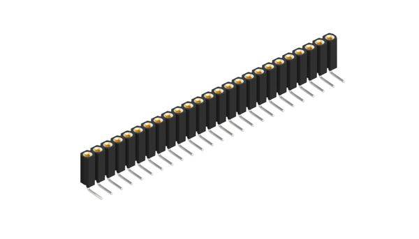 Fischer Elektronik 10026825 Listwa kołkowa, żeńska, precyzyjna 10 szt.-0