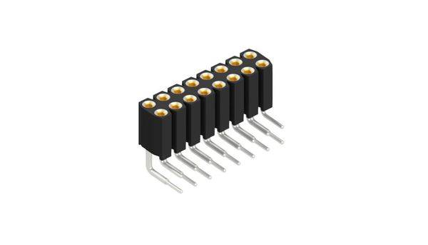 Fischer Elektronik 10026844 Listwa kołkowa, żeńska, precyzyjna 10 szt.