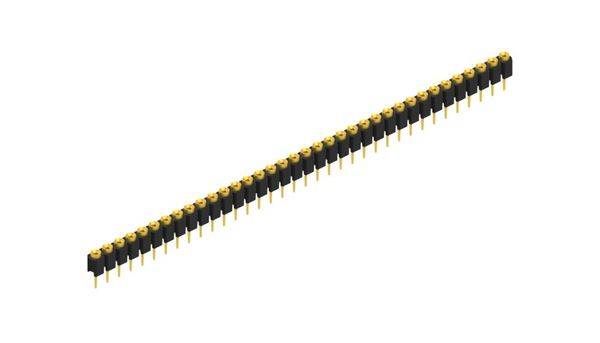 Fischer Elektronik 10039769 Listwa kołkowa, żeńska, precyzyjna 10 szt.-0