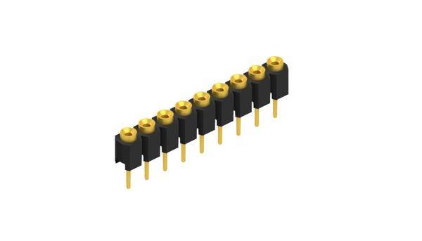 Fischer Elektronik 10039713 Listwa kołkowa, żeńska, precyzyjna 10 szt.-0