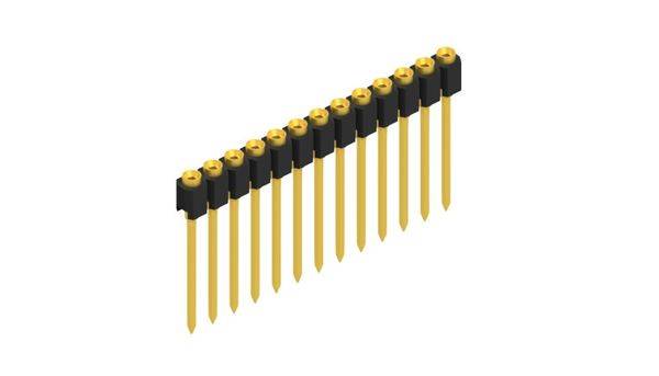 Fischer Elektronik 10040327 Listwa kołkowa, żeńska, precyzyjna 10 szt.-0