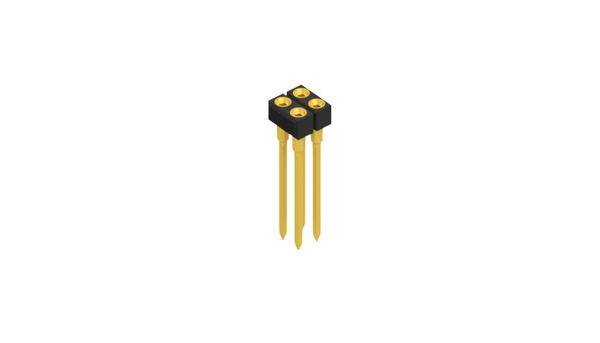 Fischer Elektronik 10041600 Listwa kołkowa, żeńska, precyzyjna 10 szt.