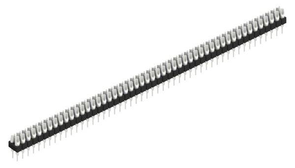 Fischer Elektronik 10041407 Listwa kołkowa, męska, precyzyjna 10 szt.