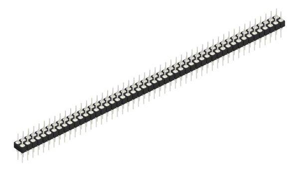 Fischer Elektronik 10041507 Listwa kołkowa, męska, precyzyjna 10 szt.