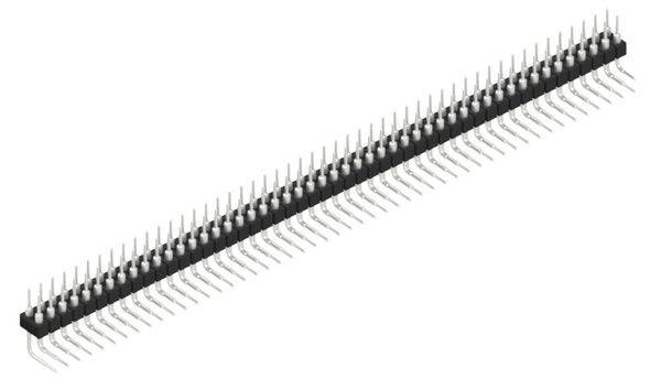 Fischer Elektronik 10042827 Listwa kołkowa, męska, precyzyjna 10 szt.