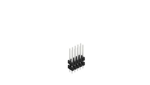 Fischer Elektronik 10051319 Listwa kołkowa, męska, standardowa 10 szt.