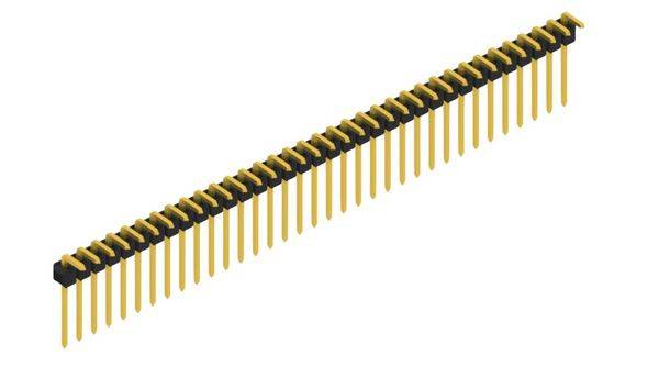 Fischer Elektronik SL1810835G Listwa kołkowa, męska, standardowa 10 szt.-0