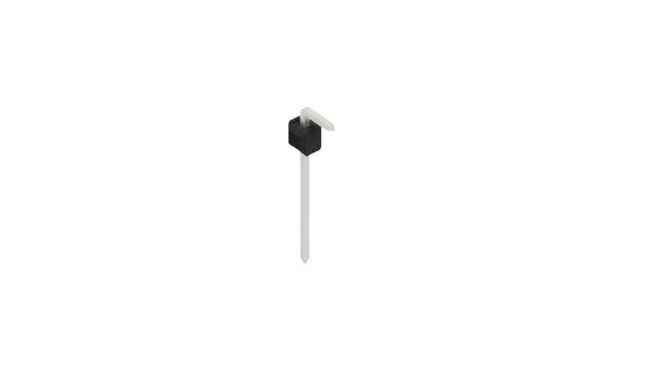 Fischer Elektronik SL181321Z Listwa kołkowa, męska, standardowa 10 szt.-0