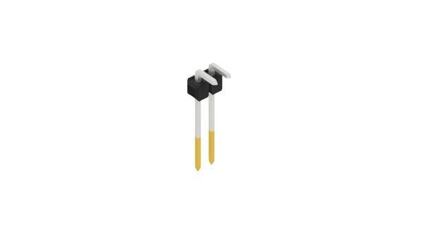 Fischer Elektronik SL181322S Listwa kołkowa, męska, standardowa 10 szt.-0