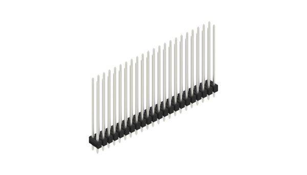 Fischer Elektronik 10055935 Listwa kołkowa, męska, standardowa 10 szt.-0
