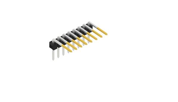 Fischer Elektronik SL31018S Listwa kołkowa, męska, standardowa 10 szt.